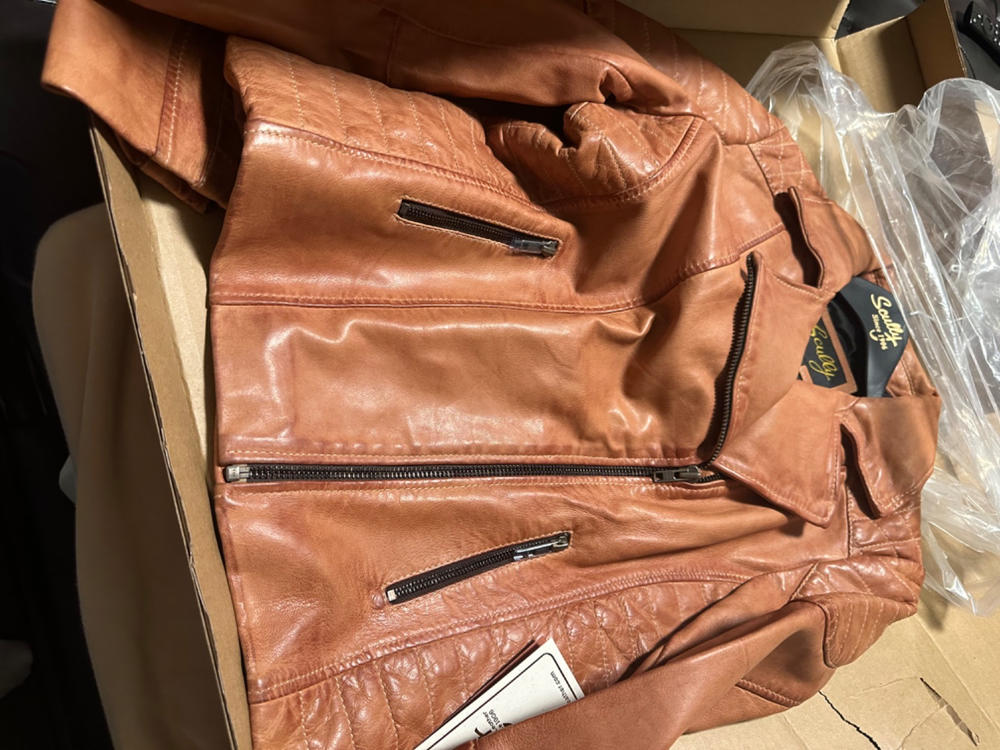 Scully Womens Brown Leather Sanded Jacket - Customer Photo From MaDonna Stewart