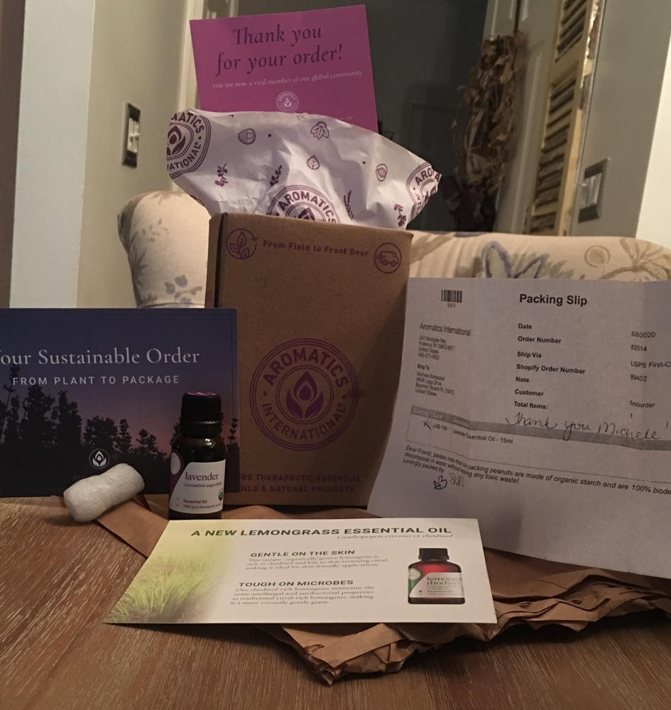 Lavender Oil - Customer Photo From Michele