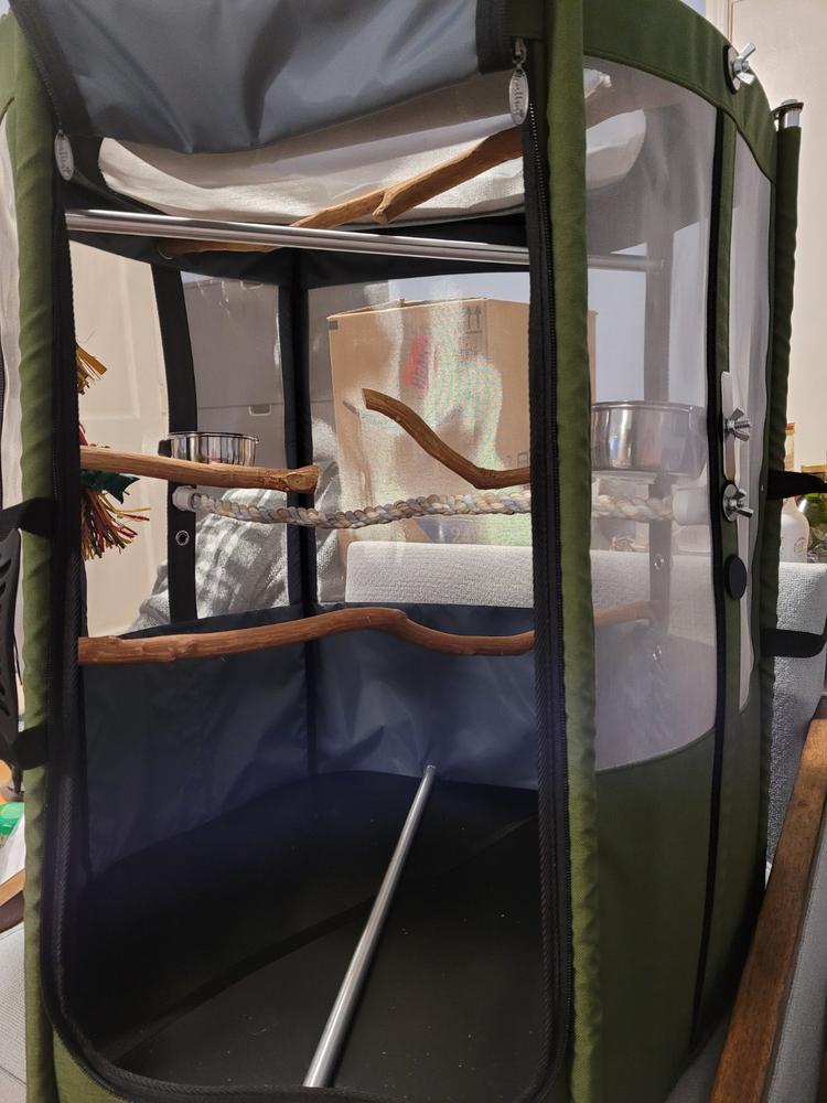 Bird Travel Aviary  - Customer Photo From Augusta Kendrick