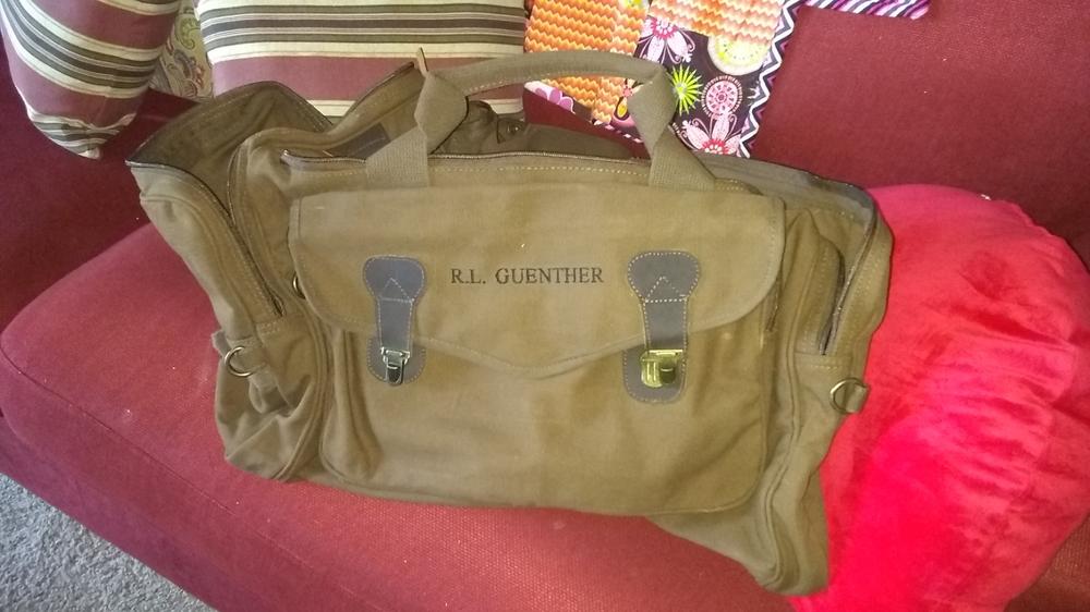 The Muscle Duffle - Customer Photo From Rick Guenther 