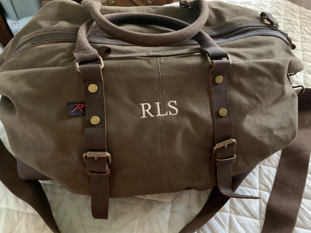 Personalized Weekender - Customer Photo From White
