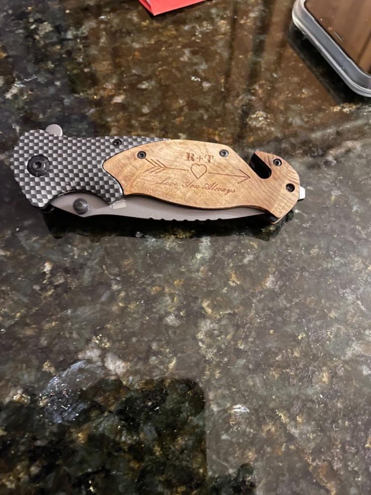 Knife to Remember - Customer Photo From Tina Edwards