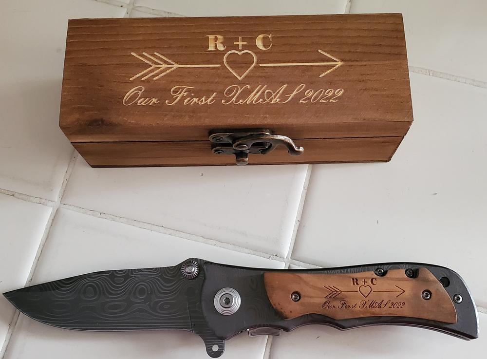 Knife to Remember - Customer Photo From Christine Muncy