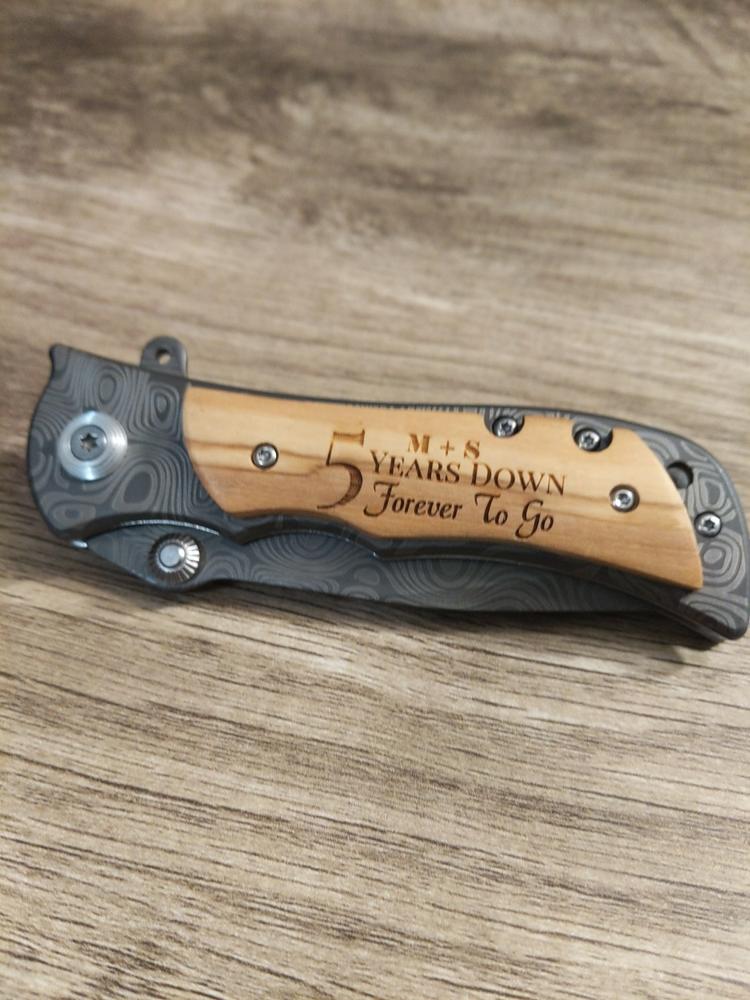 Knife to Remember - Customer Photo From Sharon Cox