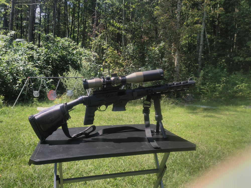 Tactical Foregrip / Bipod with 2" Picatinny Rail Section for KEYMOD Handguard - Customer Photo From Daniel McLane