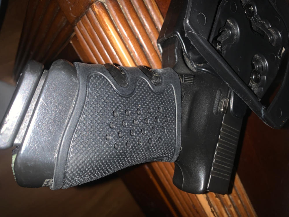 Tactical Rubber Grip Glove for Glock 17 19 20 21 22 23 25 31 32 34 35 37 38 - Customer Photo From Scott Disang