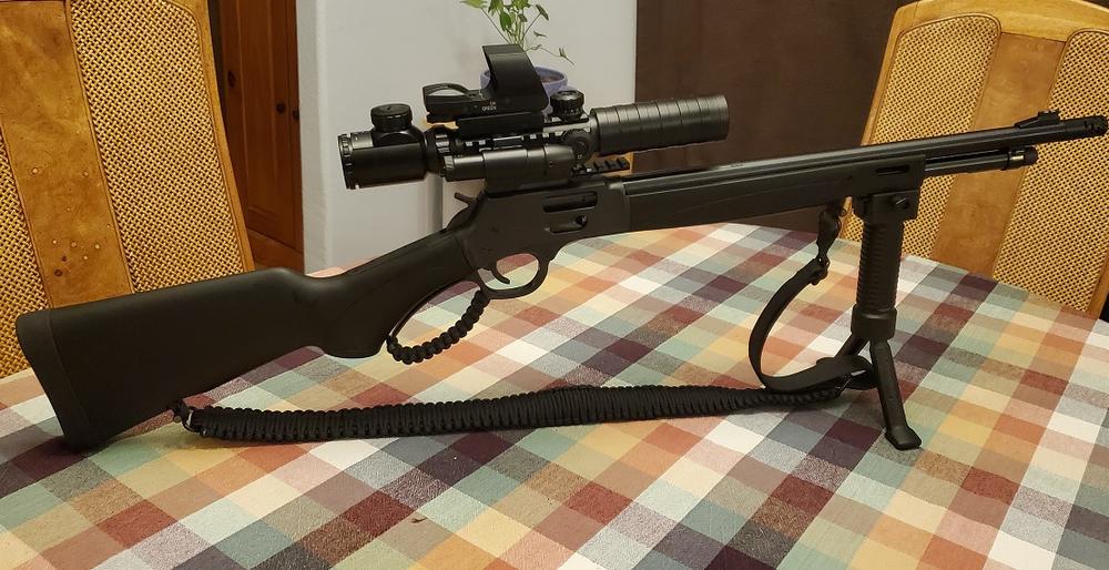 Tactical Picatinny Retractable Foregrip Bipod  Reinforced Insect Legs & Acc Rail - Customer Photo From Greg G.
