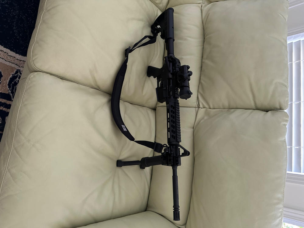 Tactical Picatinny Retractable Foregrip Bipod  Reinforced Insect Legs & Acc Rail - Customer Photo From Jerry Wilkerson