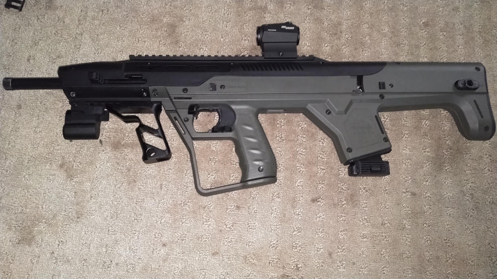 Skeletonized Tactical Foregrip Angled Grip All Metal Black - Customer Photo From Anonymous