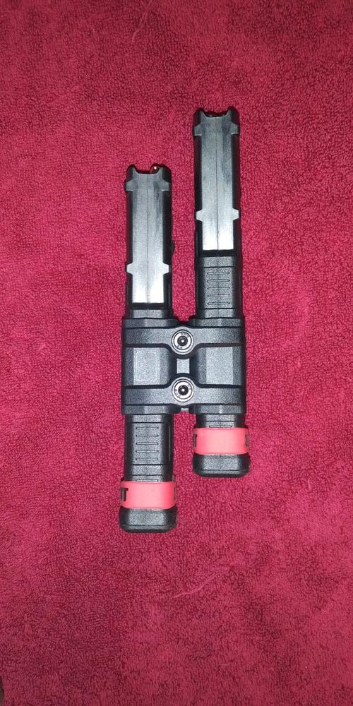 Tactical Magazine Coupler Parallel Connector Link Clamp Double Holder Mount 5.56 - Customer Photo From Christopher Brunson