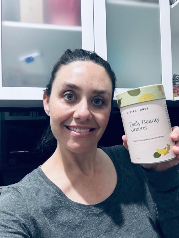 Daily Beauty Greens | Large - Customer Photo From Katrina Montgomery