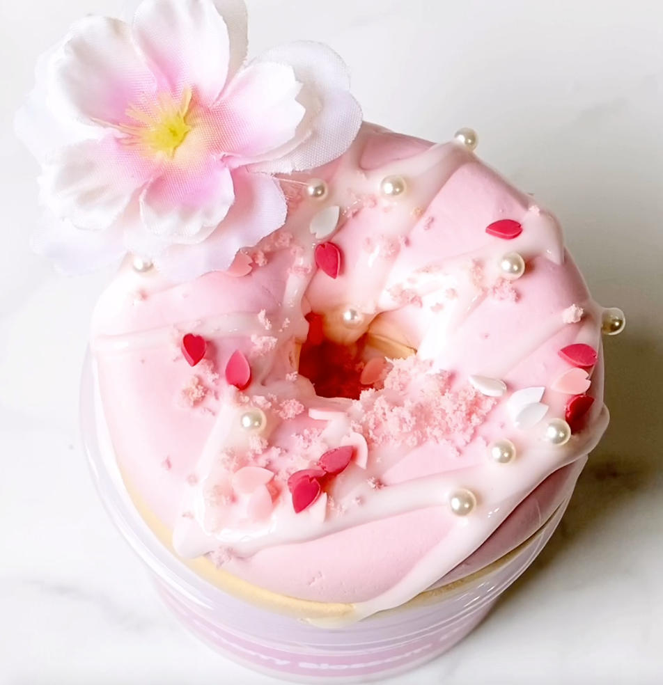 Cherry Blossom Donut DIY Slime Kit – Momo Slimes
