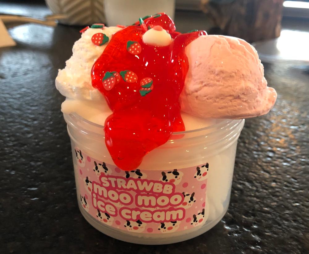 Strawbb Moo Moo Ice Cream DIY Slime Kit - Customer Photo From Eleanor