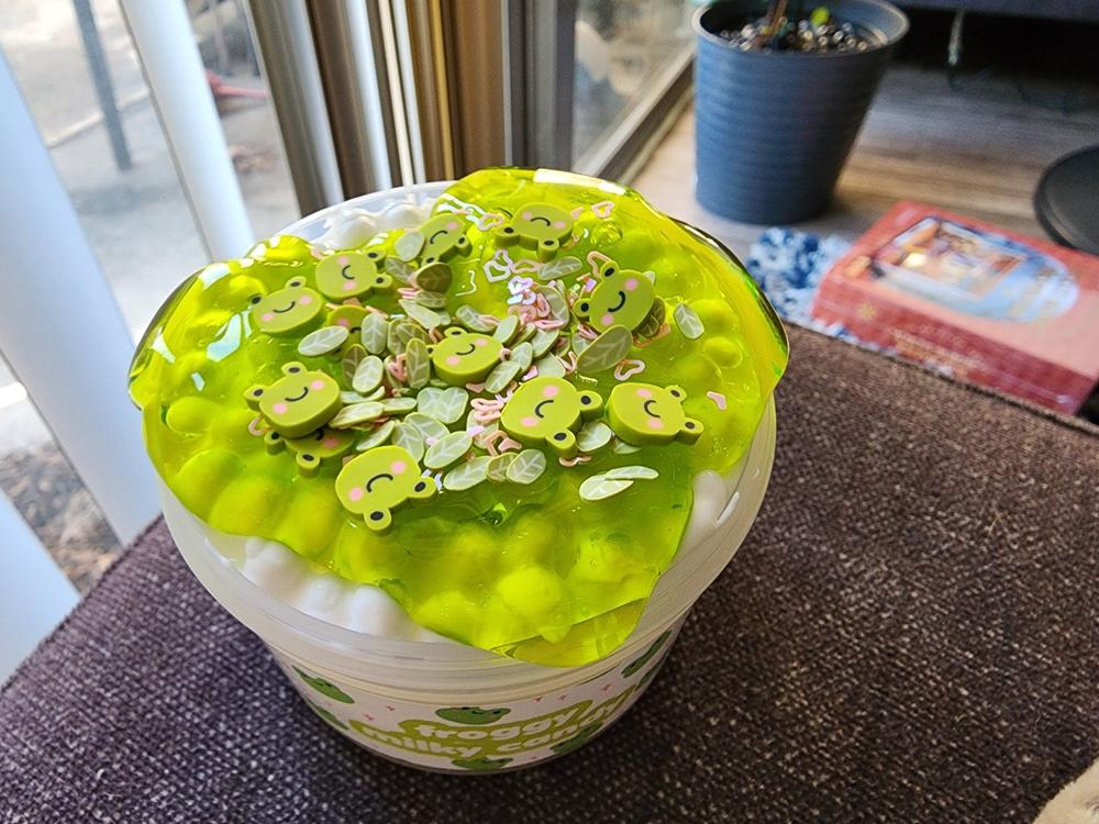 Froggy Ice Cream DIY Slime Kit – Momo Slimes
