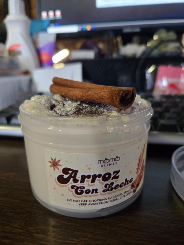 Arroz Con Leche Slime - Customer Photo From Mary M Kouns