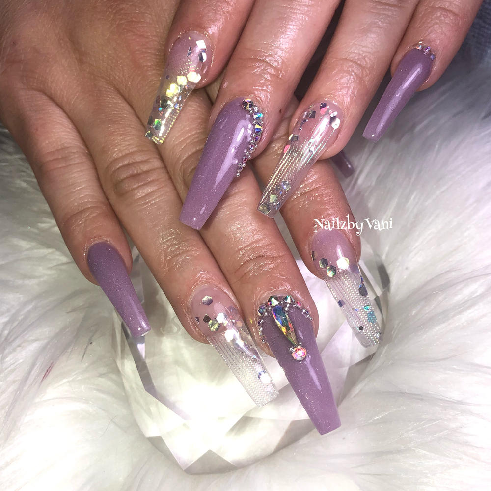 Special TIPS - Pointy Extra Long - Customer Photo From NailzbyVani