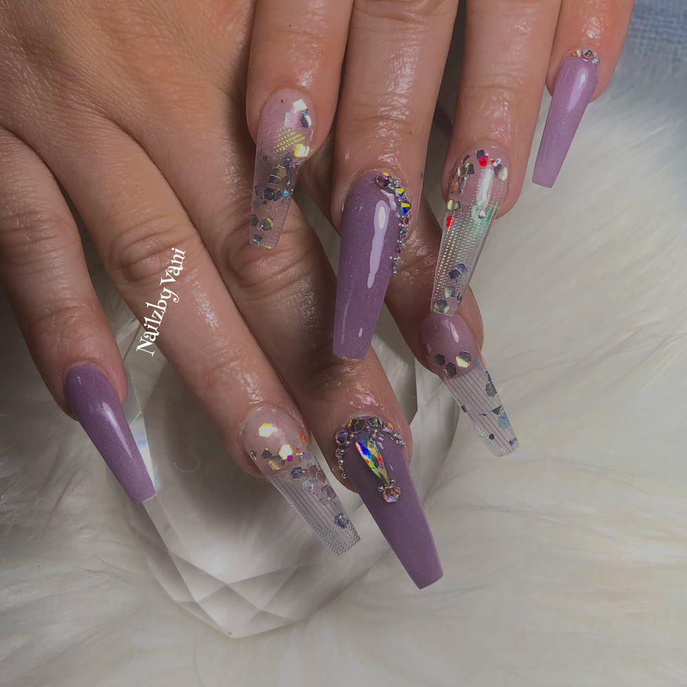 Special TIPS - Pointy Extra Long - Customer Photo From NailzbyVani