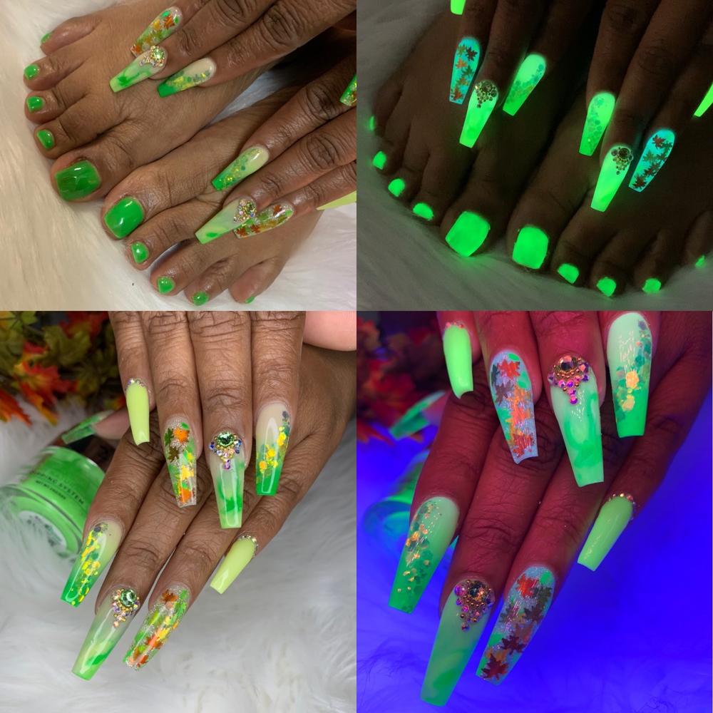 Dip n Duo Glow in the Dark Collection + free Butterfly Sticker - Customer Photo From Kim Tran