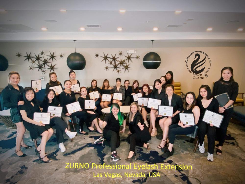Zurno Academy - Professional Eyelash Extension Training Class - Customer Photo From Soy Truong 