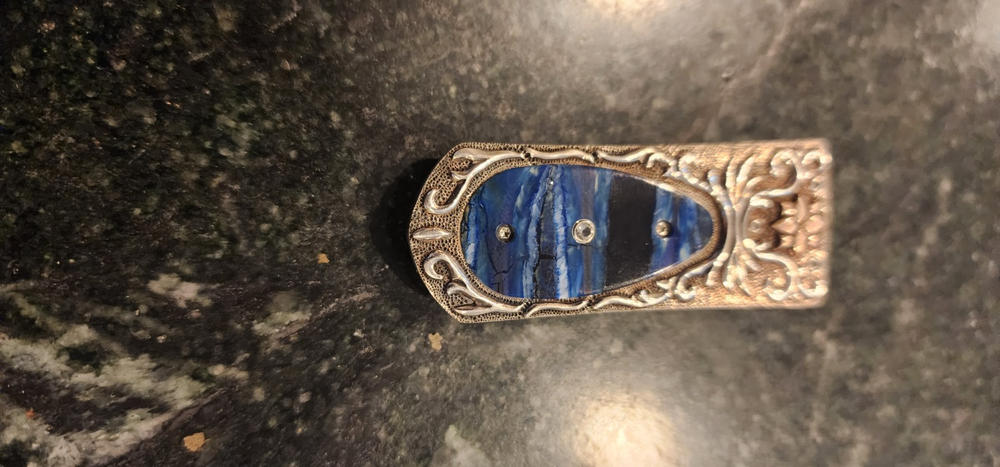Zurich Blue Water Limited Edition Money Clip - M3 BLUE WATER - Customer Photo From Daniel Hahn