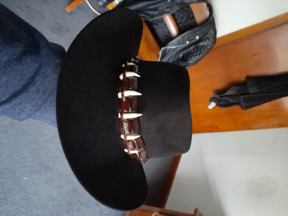 Akubra Legendary Croc - Black – Hats By The Hundred