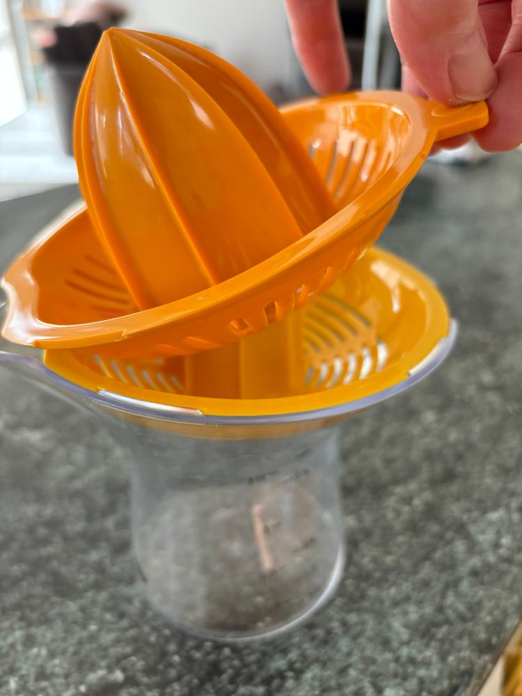 2-In-1 Citrus Juicer Orange - Customer Photo From Diana