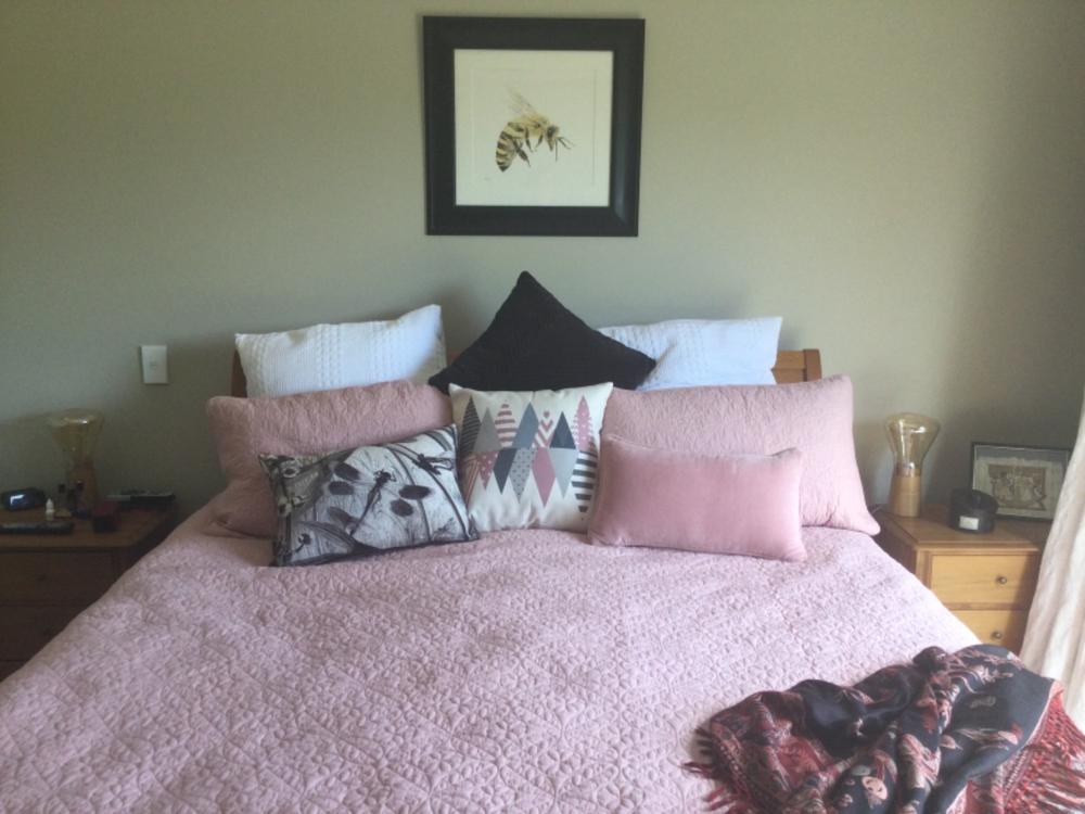 Norse Peaks Cushion Cover - 45cm x 45cm - Customer Photo From Lois Plum