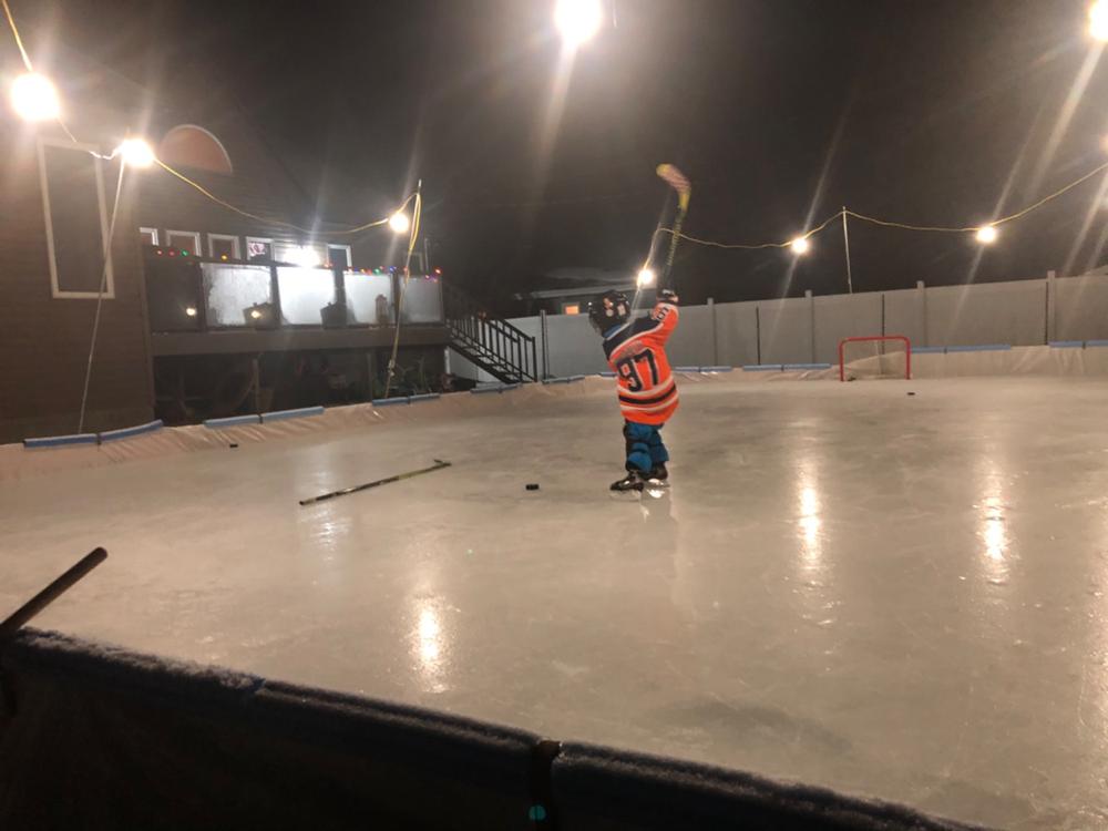 The Perfect Device for Creating The Best Backyard Rink Surface! FloodMaster