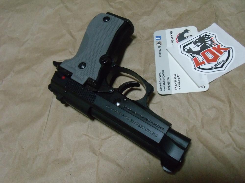 Beretta 84 | 81 Thin Checkered - LOK Grips
