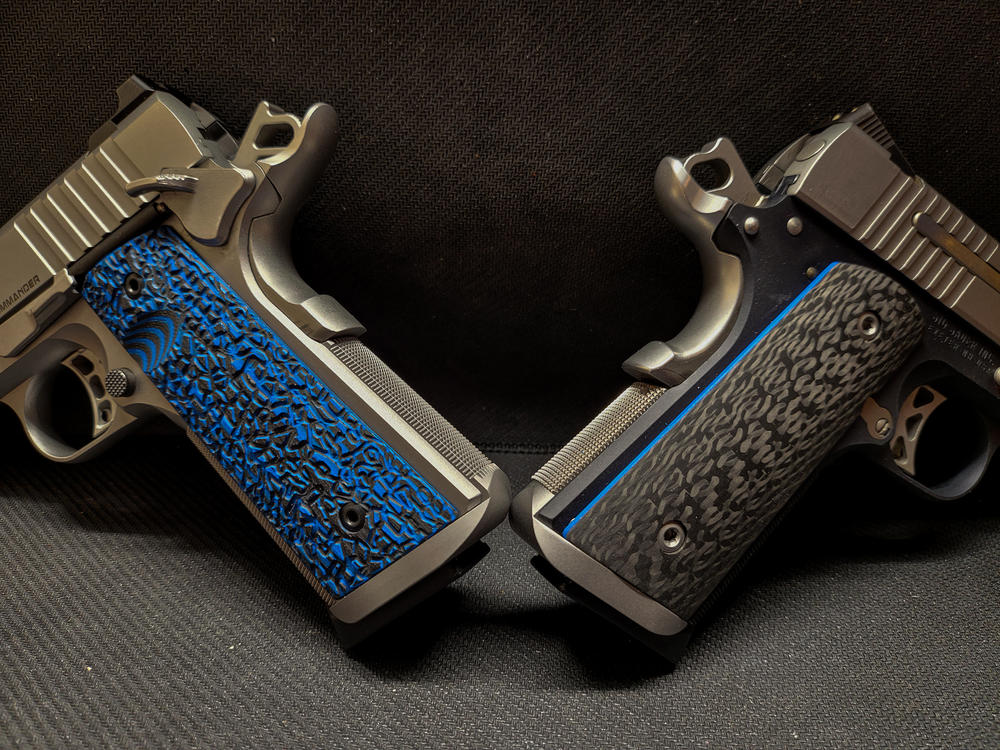 高価値 MilTac 1911 Beveled G10 Grip Diagonal BK トイガン - www.cma