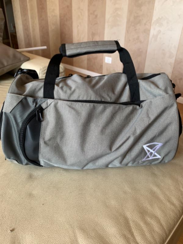 Lifestyle Barrel Bag - Charcoal - Customer Photo From FABIO Calzola