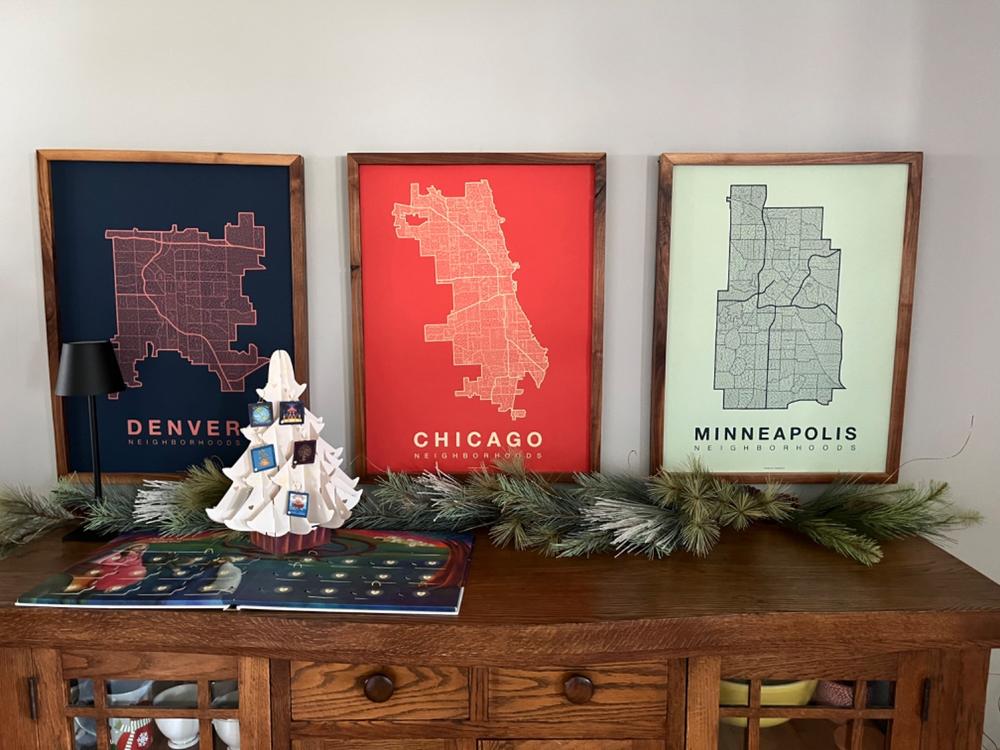 US Push Pin Map - Customer Photo From Jessica McLean