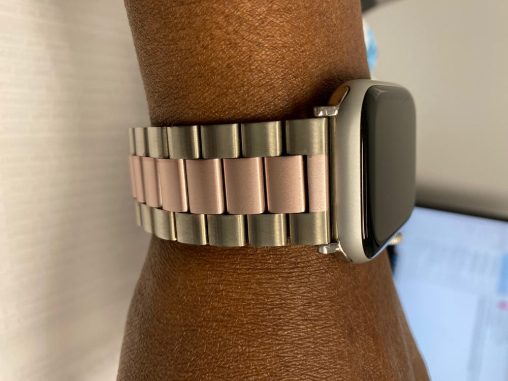 2 tone discount apple watch band