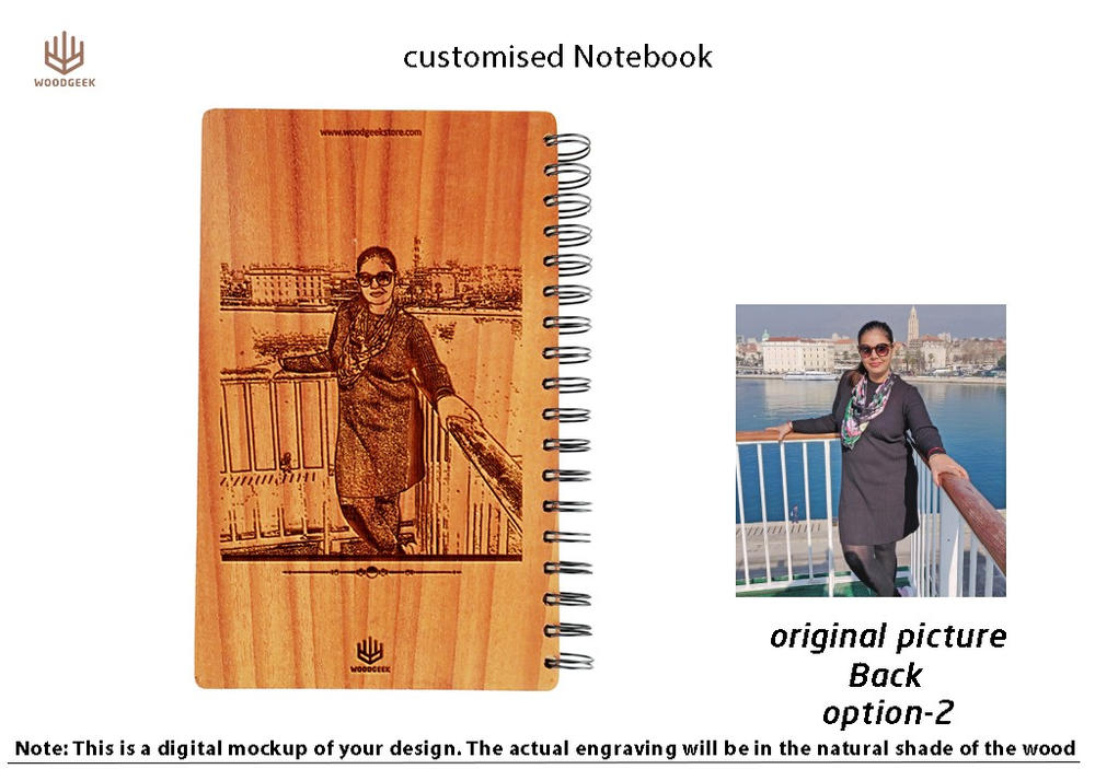 Add image & text to back cover - Customer Photo From Sudeep Pathak