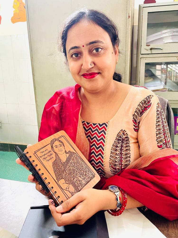Customize your own wooden notebook - Customer Photo From Pooja Saini