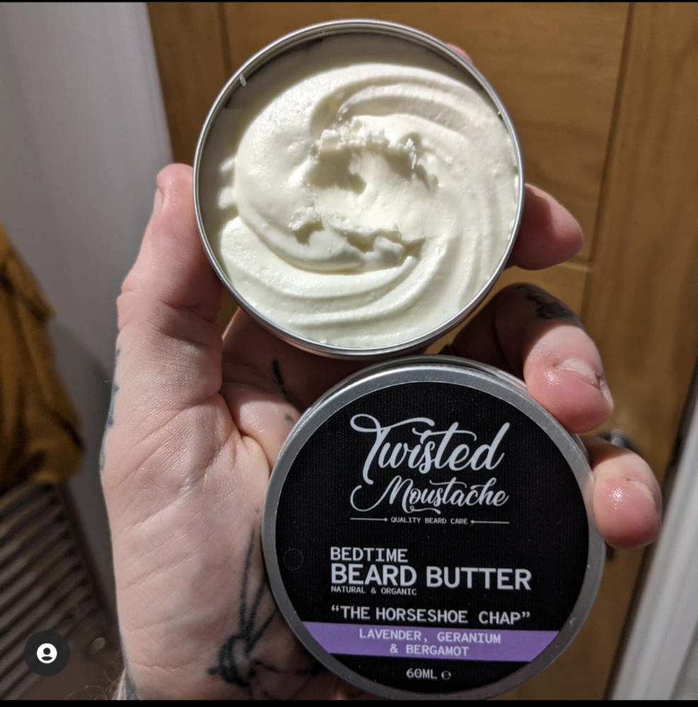 "The Horseshoe Chap" Bedtime Beard Butter - Customer Photo From Haydn Ward