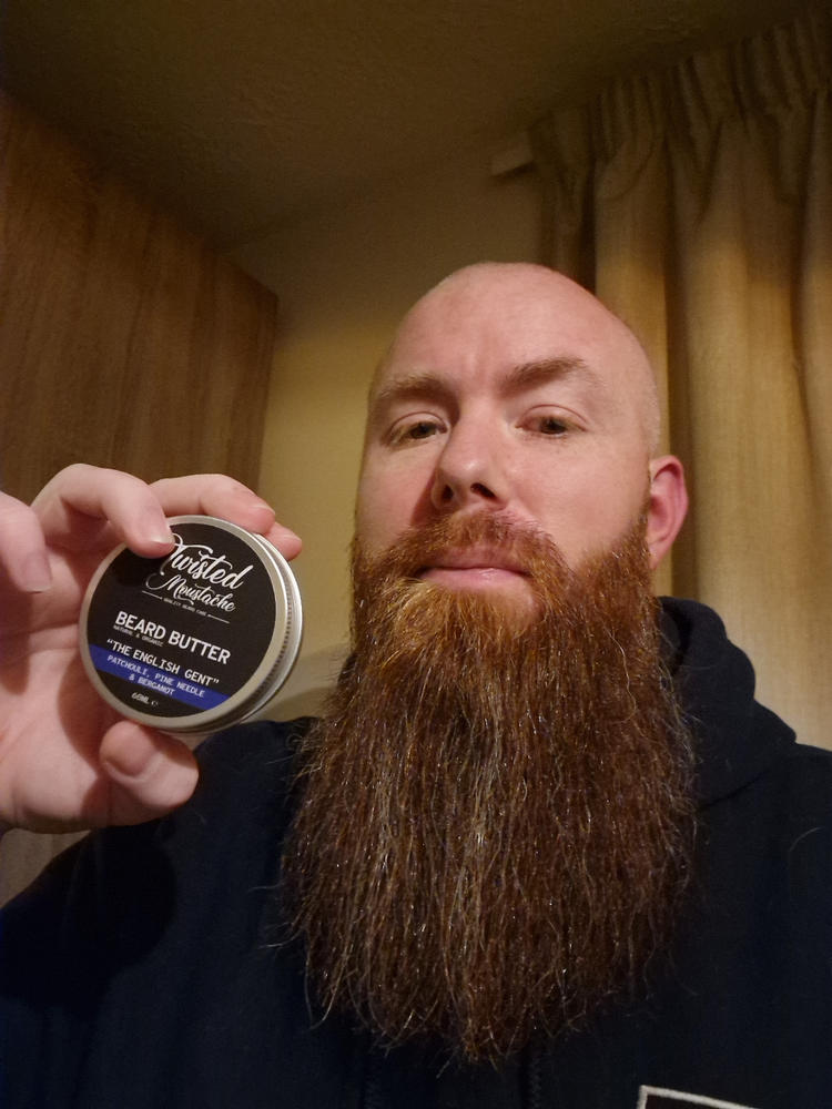 "The English Gent" Beard Butter - Customer Photo From Robert Coston