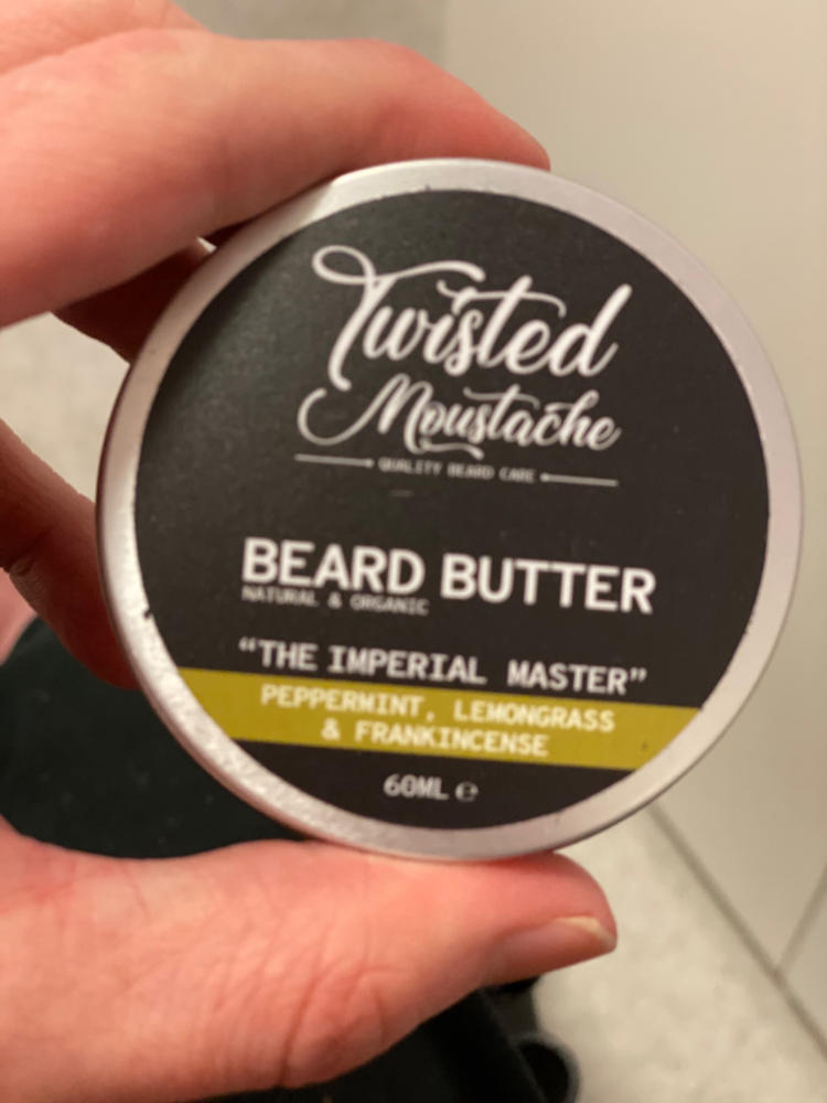 "The Imperial Master" Beard Butter - Customer Photo From Lucas Justin