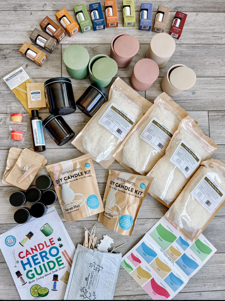 Simply Earth | All-In-One Candle Maker Kit