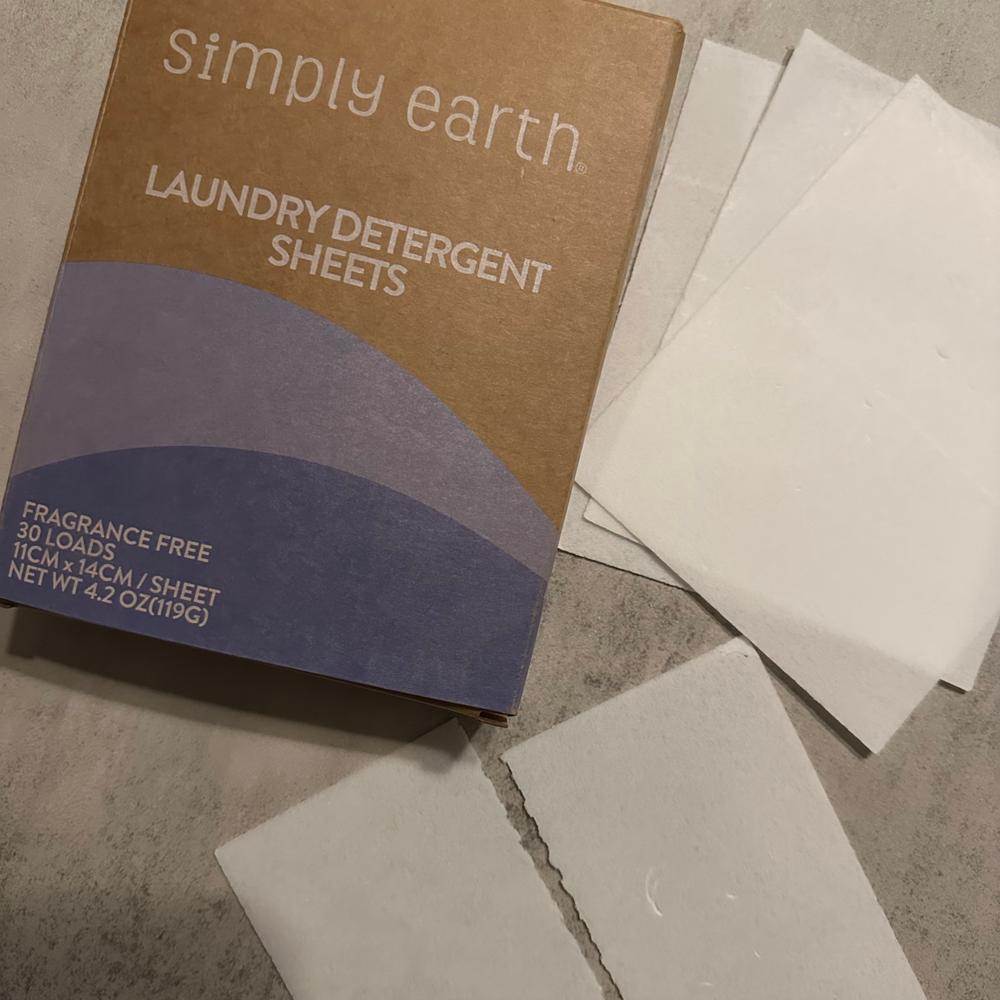 Simply Earth  Laundry Detergent Sheets