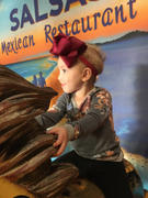 Bargain Bows Double Stacked 6 inch Solid Color Hair Bow Headband Review