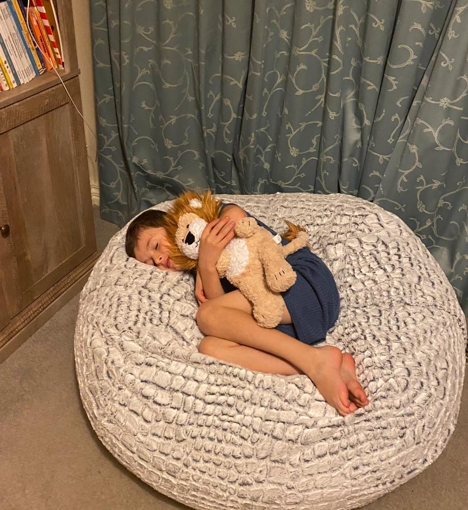 KIDS KLOUD (S) - Stone...Faux Fur - Customer Photo From Jacqueline Borthwick