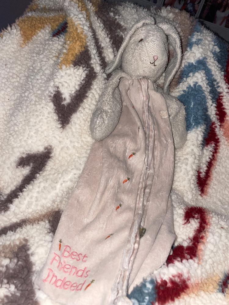 Blossom Bunny Buddy Blanket - Customer Photo From anna s