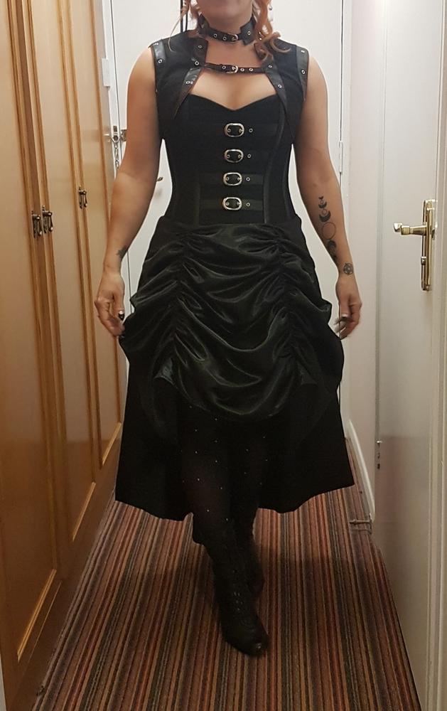 Hamar Overbust Victorian Gothic Corset Dress