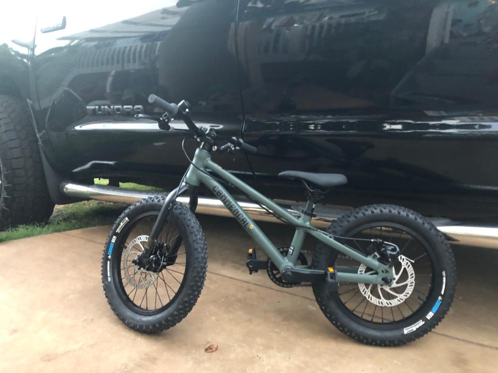 Commencal Kids Ramones 16" Mountain Bike - Customer Photo From Kevin Fowler