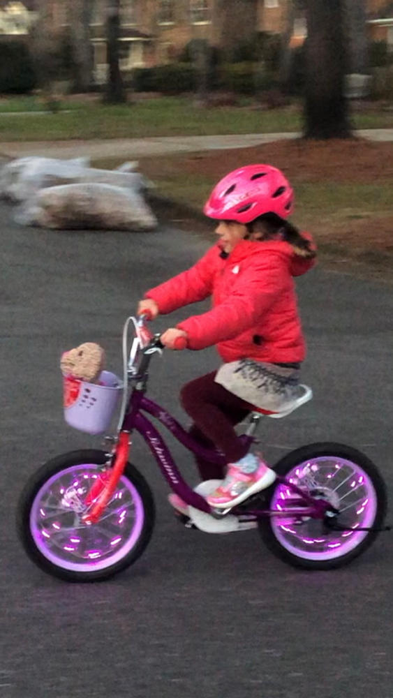 Giro Scamp MIPS Bright Pink and Pearl Youth Bike Helmet - Customer Photo From Anonymous