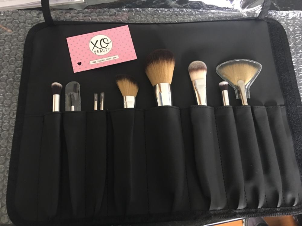 9pc Brush set - Customer Photo From Kelly D.