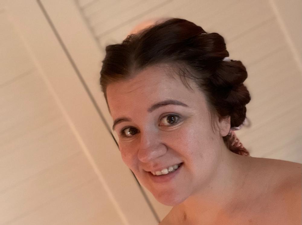 Heatless Hair Curl+ | Pink - Customer Photo From Madelein Smit