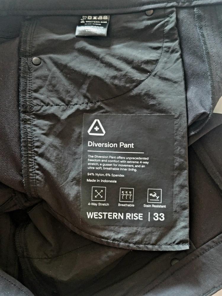 Comfortable Pants | Diversion Pant | Western Rise