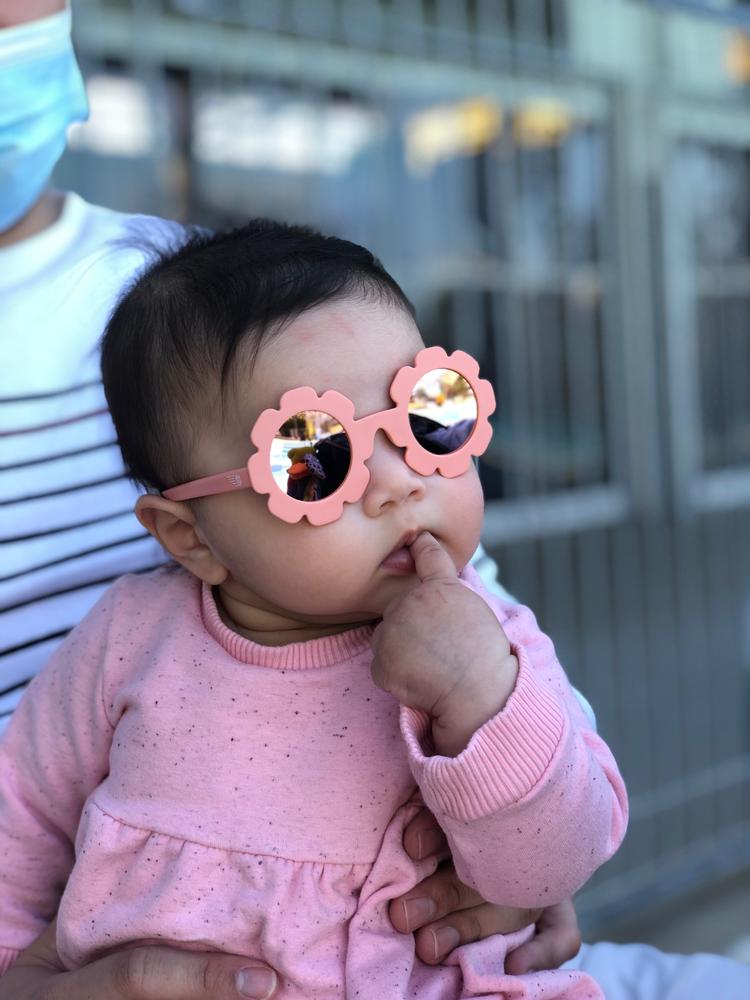 Blue Series - Flower Sunglasses - Polarized Babiators - Customer Photo From Daisy